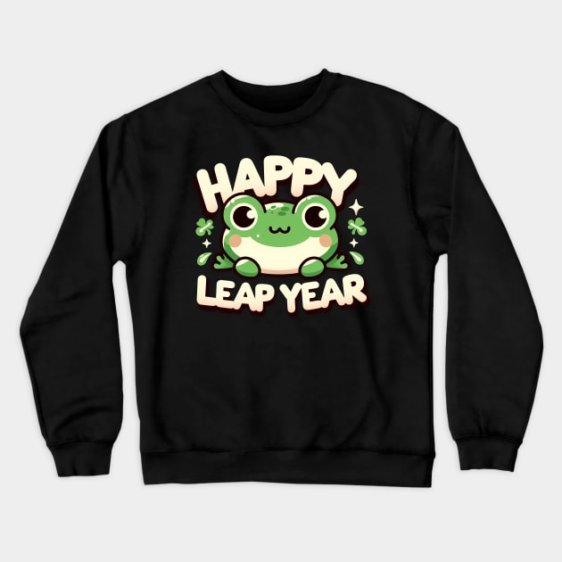 Happy Leap Year - Frog Crewneck Sweatshirt by ANSAN